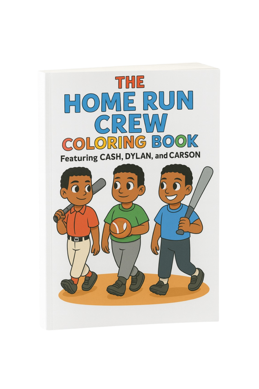 The Home Run Crew Coloring Book